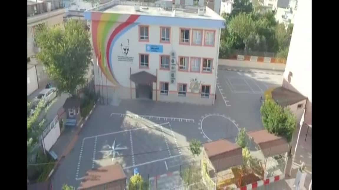 Okulumuzun Drone çekimi görüntüsü